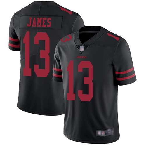 San Francisco 49ers Limited Black Men Richie James Alternate NFL Jersey #13 Vapor Untouchable->women nfl jersey->Women Jersey